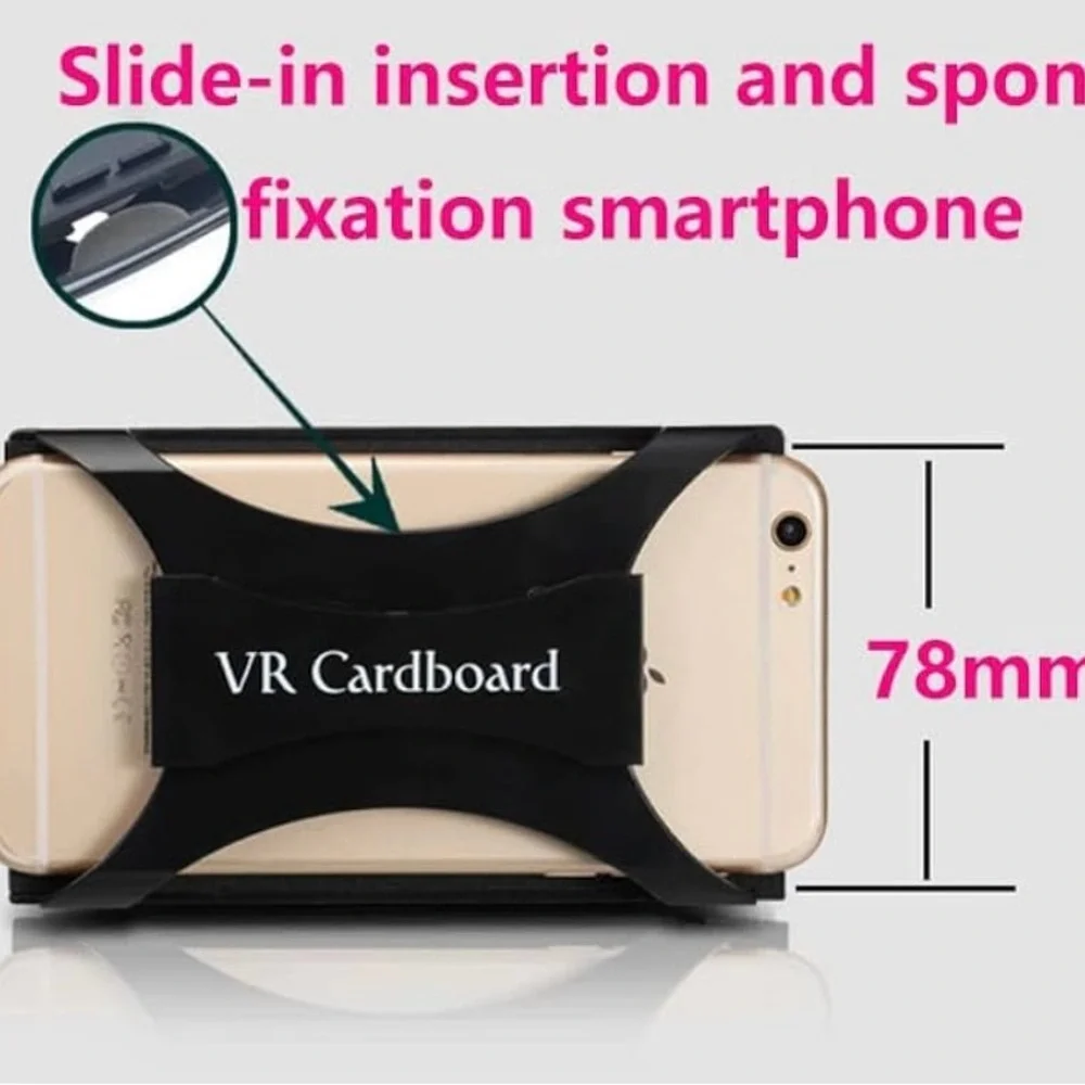 NEW V2,VR Headsets Virtual Reality Glasses iPhone & Android Nexus & Pixel